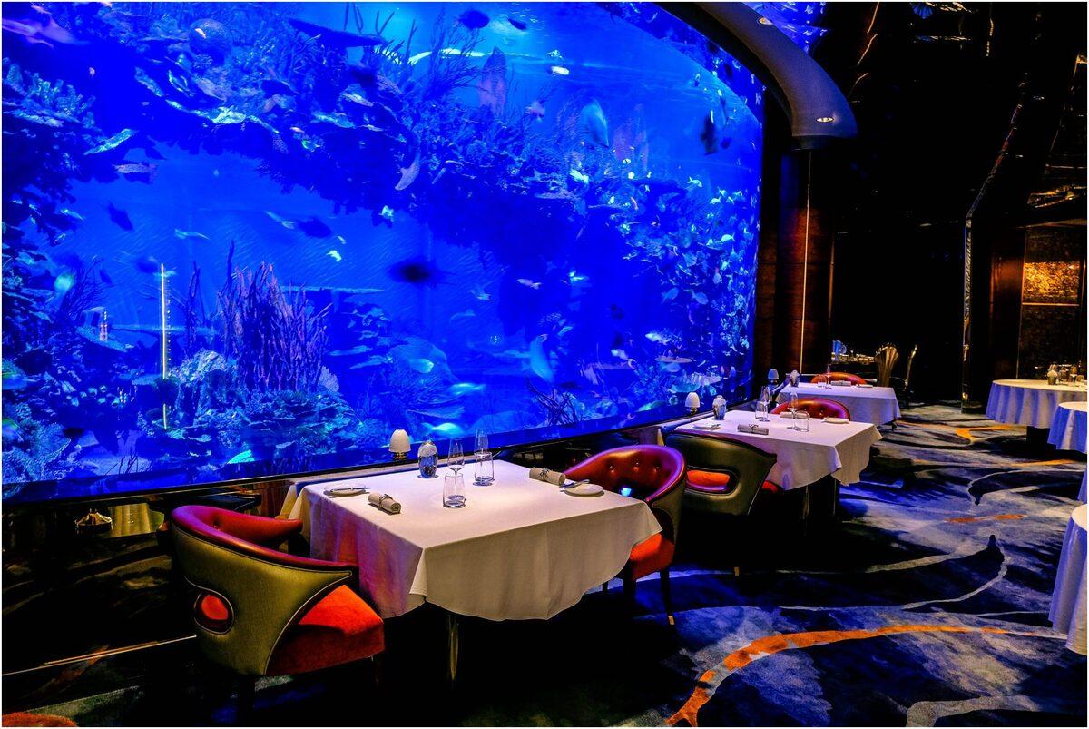 Burj Al Arab restaurant, which dining option to choose